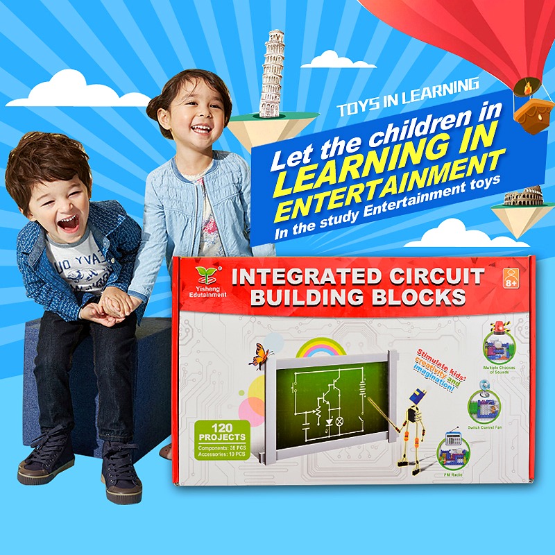 YSGO STEM Logic Thinking Training Blocks image showing YS2962