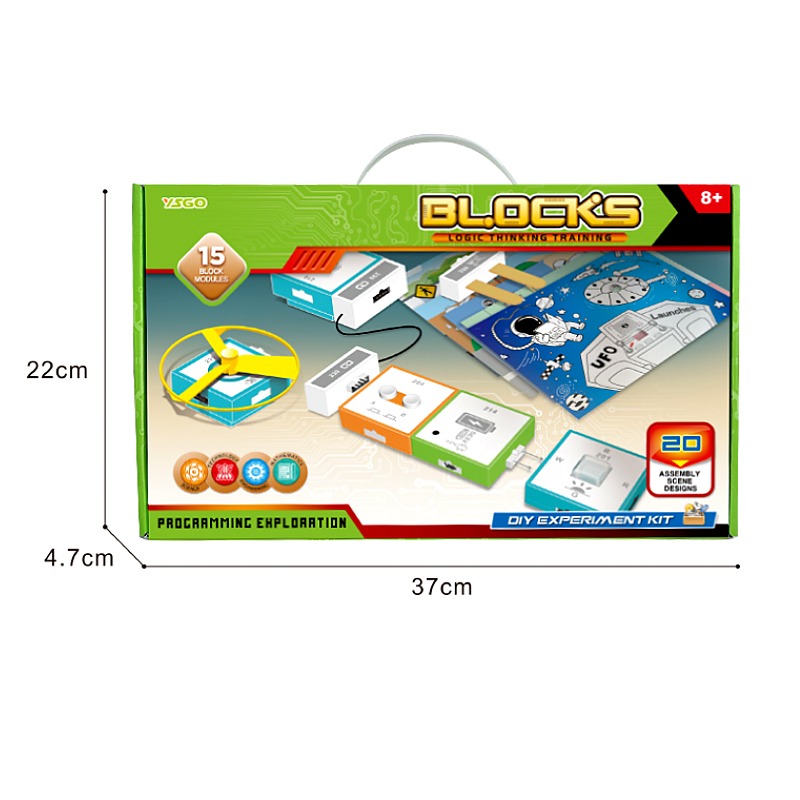 YSGO STEM Logic Thinking Training Blocks image showing YS2965A