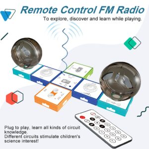 YS2965C Remote Control FM Radio STEM Block Set