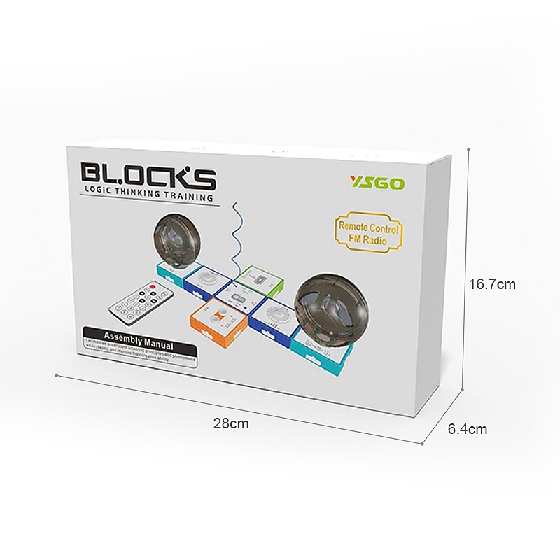 YSGO STEM Logic Thinking Training Blocks image showing YS2965C
