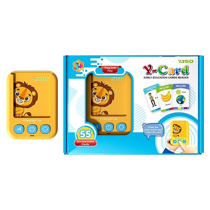 YSGO Y-Card Learning Players image showing YS2606E / white background image from 白底图/产品加包装.jpg