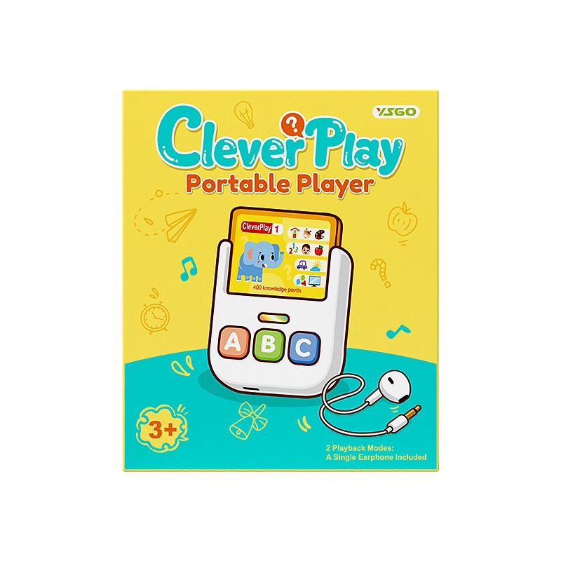 YSGO Y-Card Learning Players image showing YS2606L / white background image from 白底图/小包装正-英.jpg